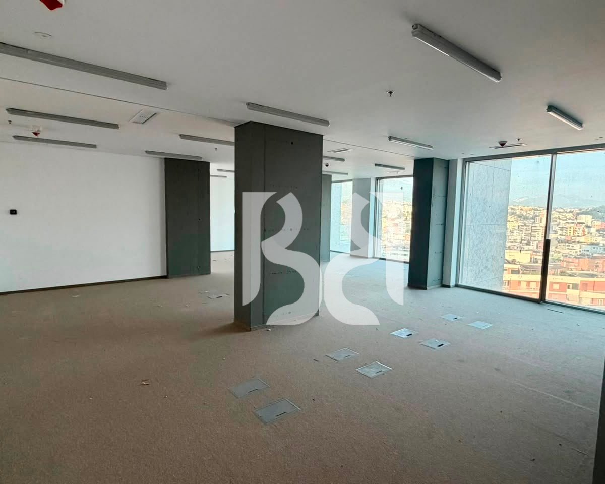 Zyra Ekskluzive 500 m² me Qira në Downtown One | Kati 15 | Pamje Panoramike | Adresa Më Prestigjioze e Biznesit në Tiranë