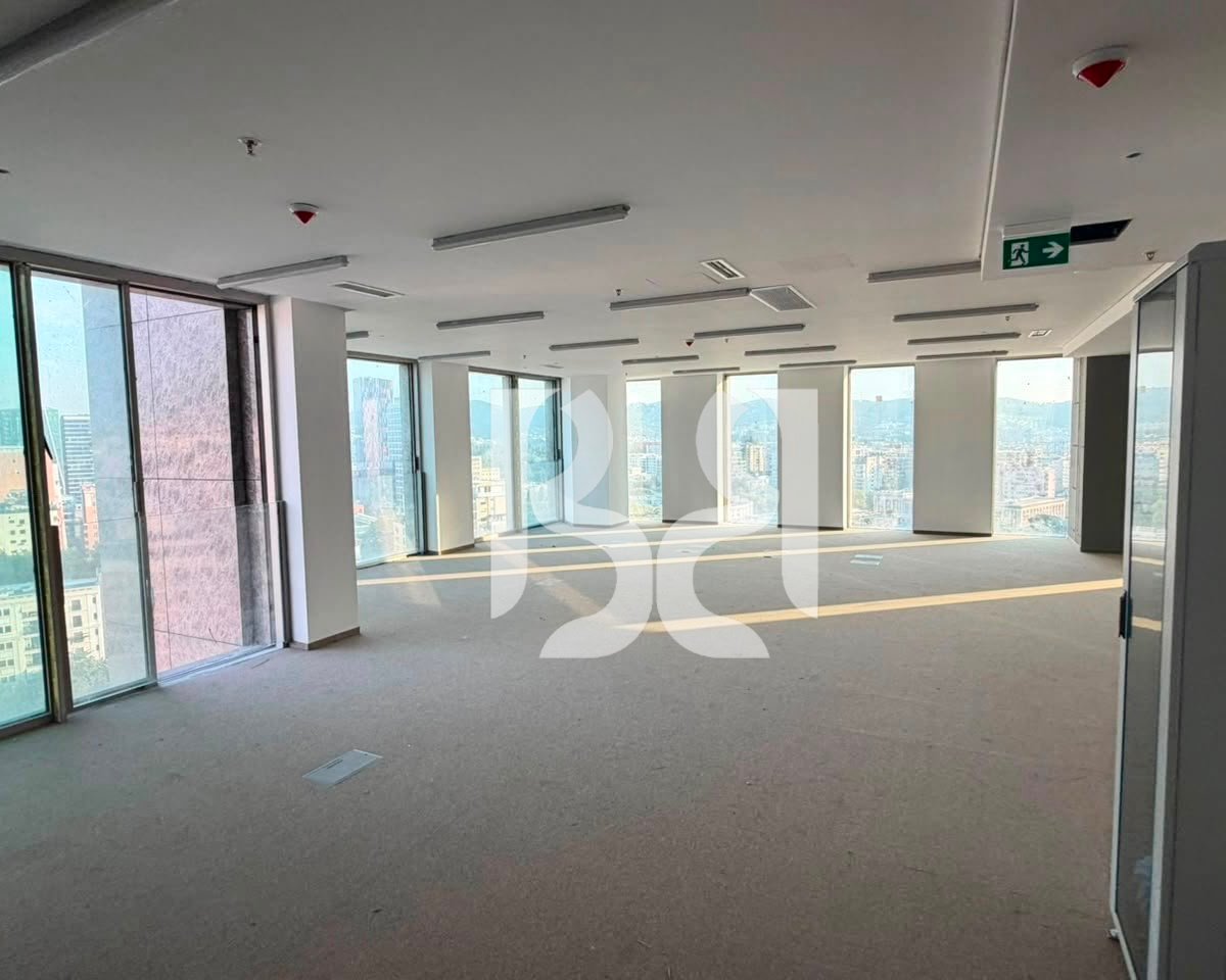 Zyra Ekskluzive 500 m² me Qira në Downtown One | Kati 15 | Pamje Panoramike | Adresa Më Prestigjioze e Biznesit në Tiranë
