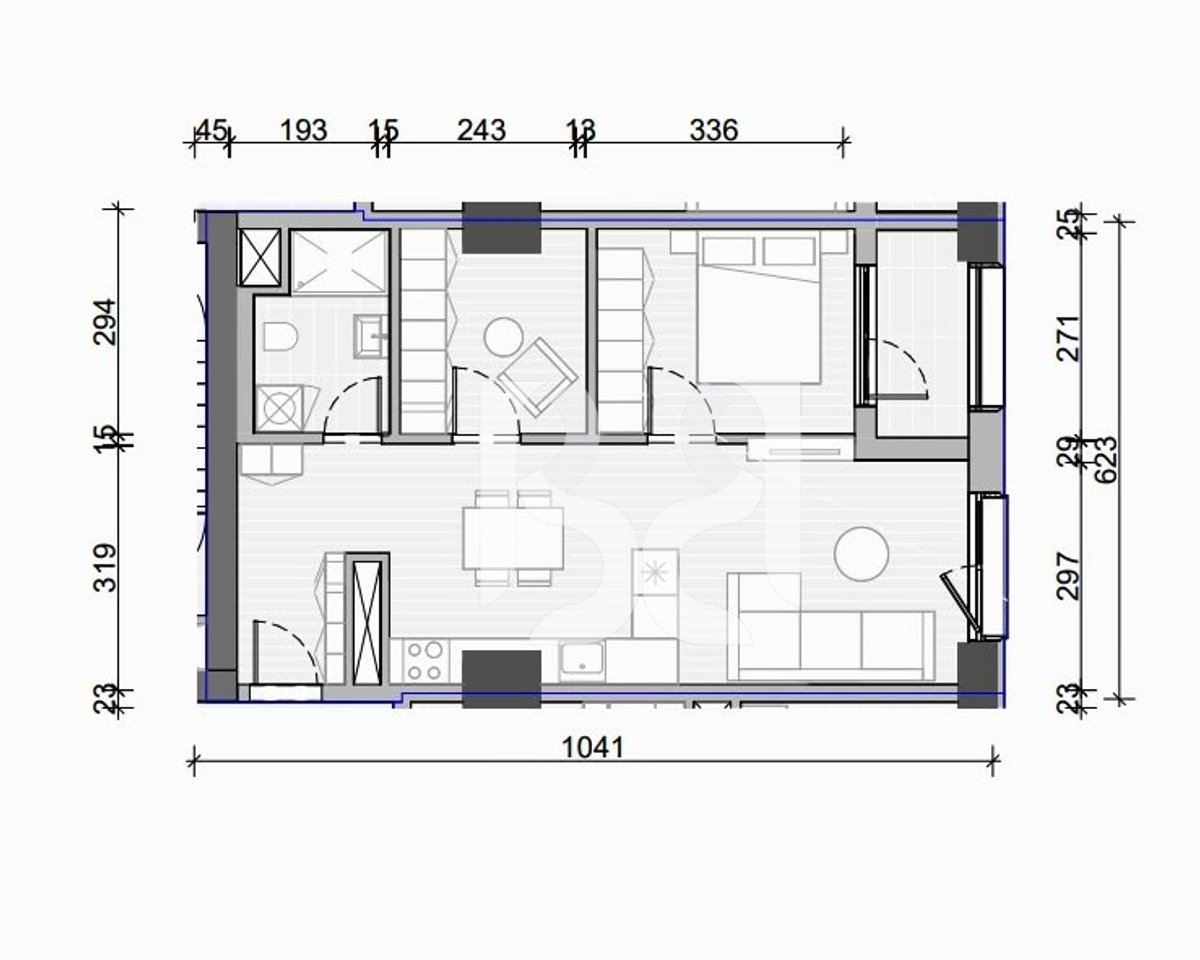 🏡 Apartment 1+1 for Sale in Naya Residence | 75.8 m² | 17th Floor | East Orientation
