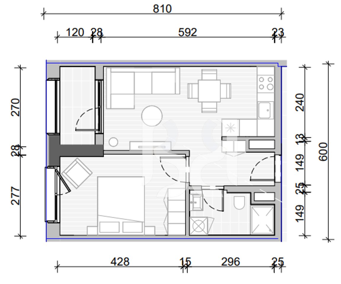 APARTAMENT 1+1 PER SHITJE NE NAYA RESIDENCE