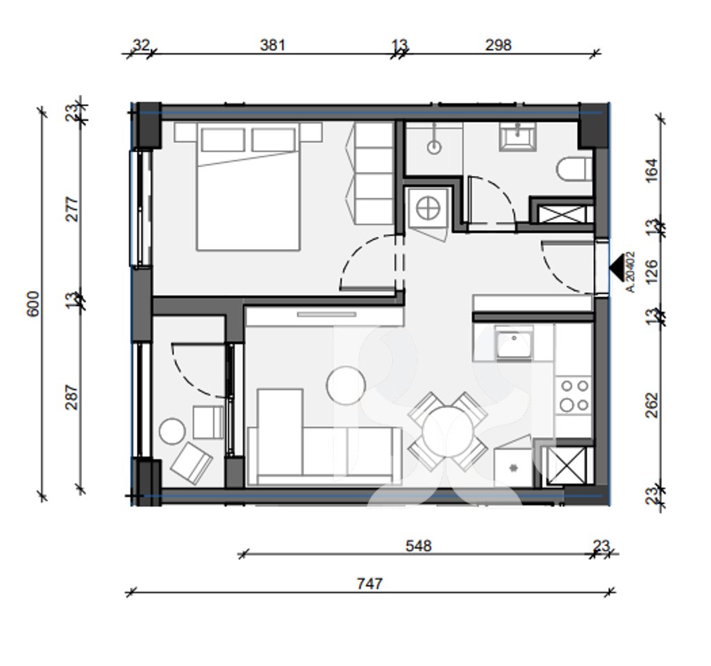 APPARTAMENTO 1+1 IN VENDITA A PASKONE RESIDENCE