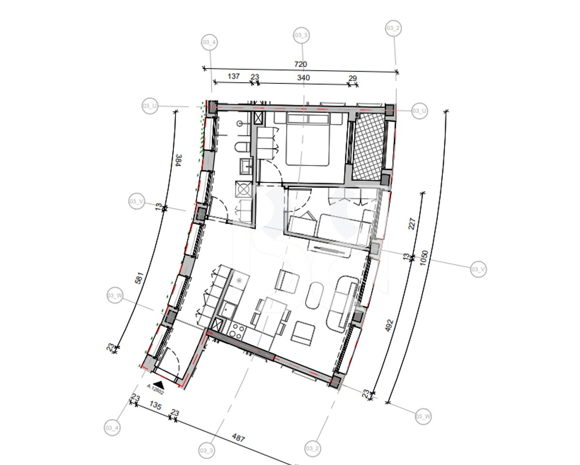 FOR SALE WITH CREDIT UP TO 80% 2+1 APARTMENT AT REZIDENCA BALLADA LIQENI I FARKES, TIRANA