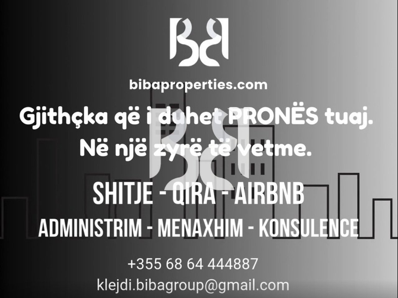 FOR SALE ON CREDIT UP TO 80% 1+1 APARTMENT AT RESIDENCA BALLADA LIQENI I FARKES, TIRANA