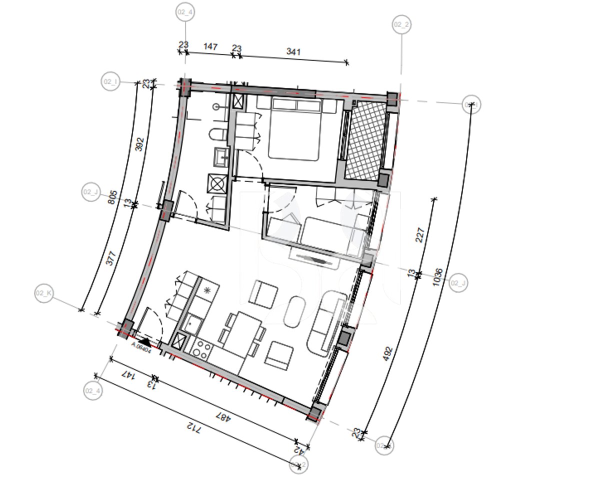 IN VENDITA A RATE FINO ALL'80% APPARTAMENTO 2+1 IN BALLADA RESIDENCE, LAGO FARKA