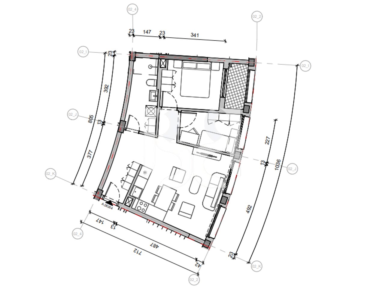 IN VENDITA CON CREDITO FINO ALL'80% APPARTAMENTO 2+1 IN BALLADA RESIDENCE FARKA LAKE