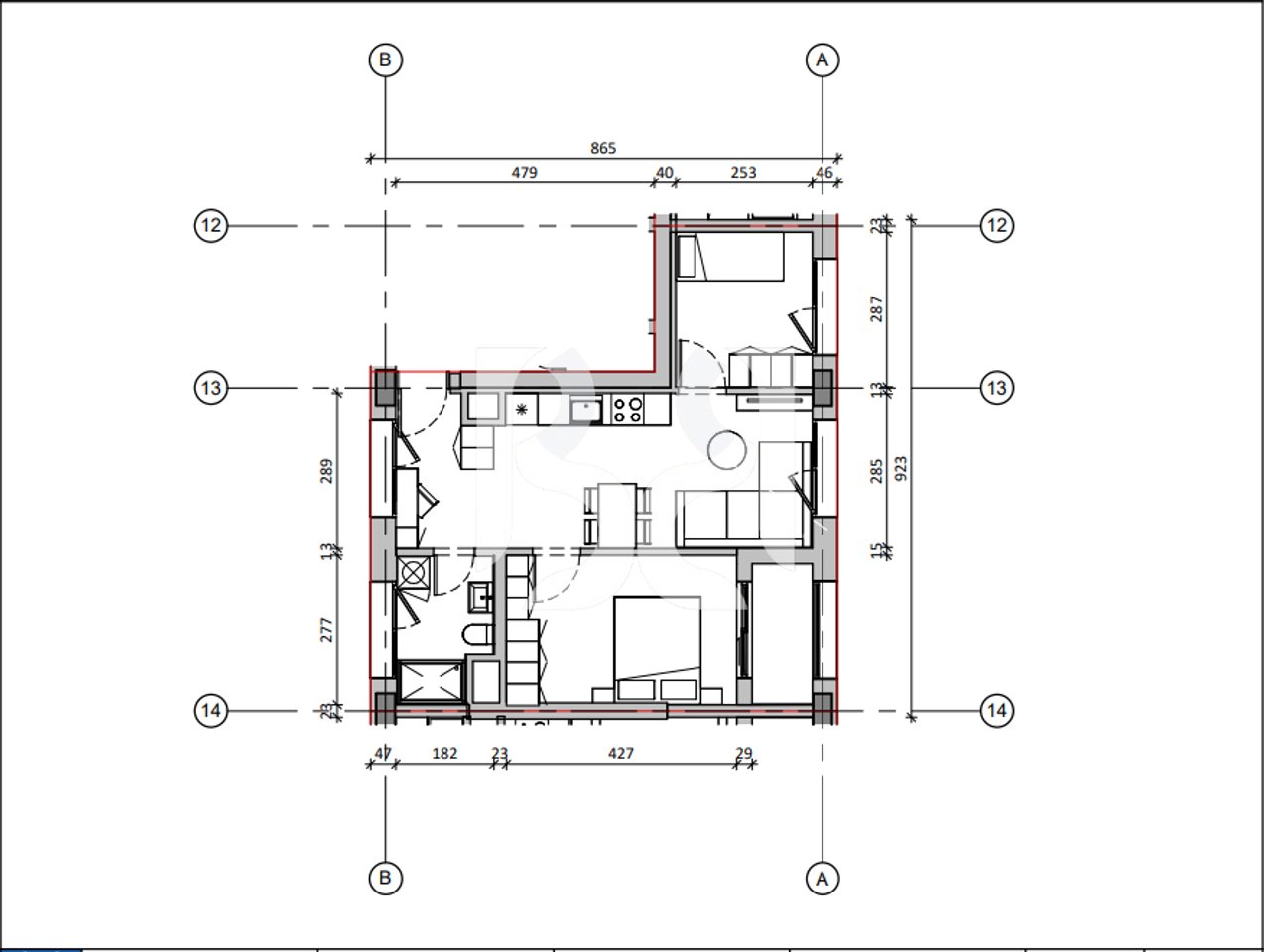 FOR SALE WITH CREDIT UP TO 80% APARTMENT 2+1 IN NOKIA RESIDENCE 142,000€*