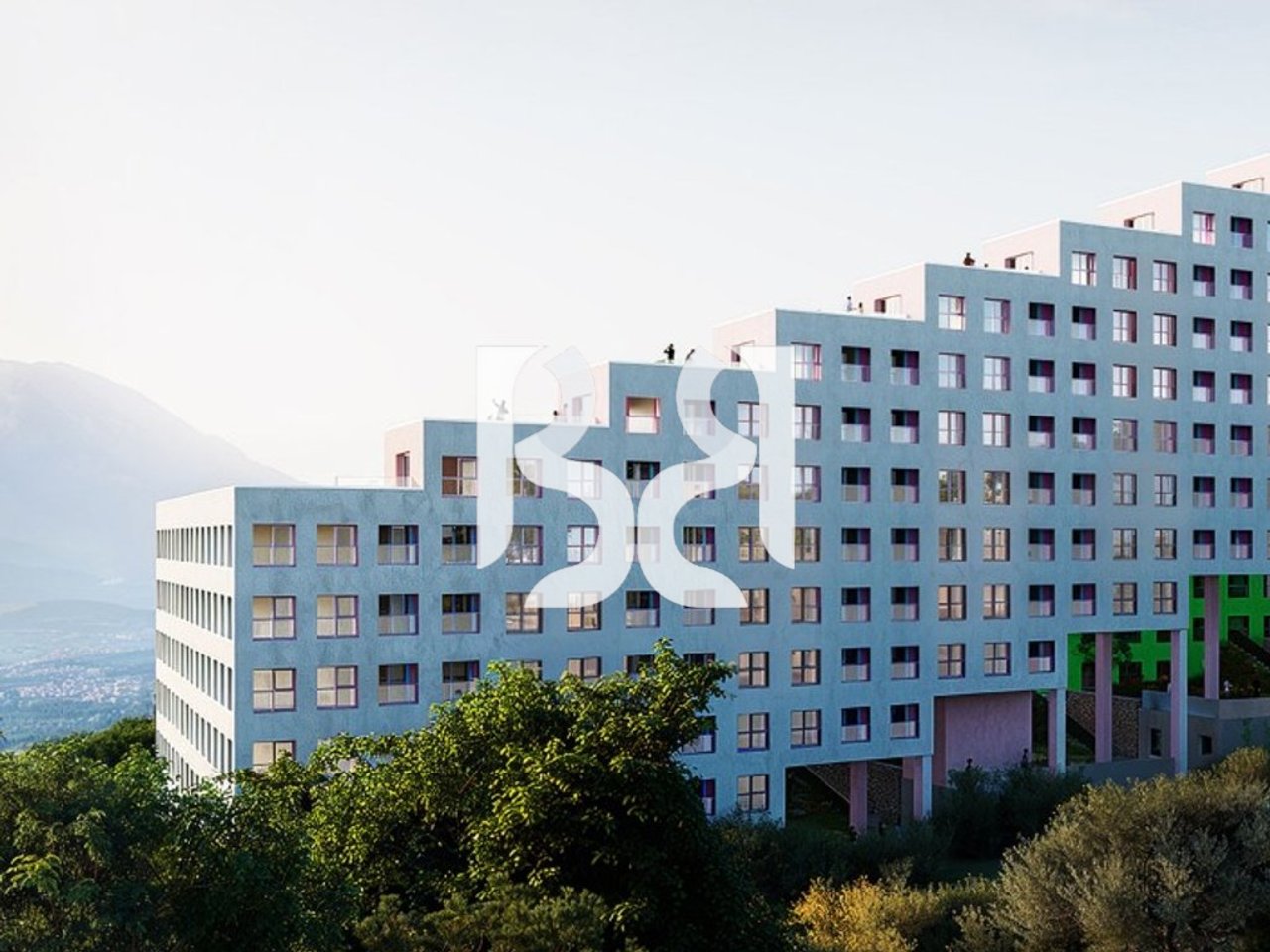 2+1 apartment for sale in Nokia Residence New residence by Kontakt Ali Demi Tirana Purchase opportunity with credit up to 80%