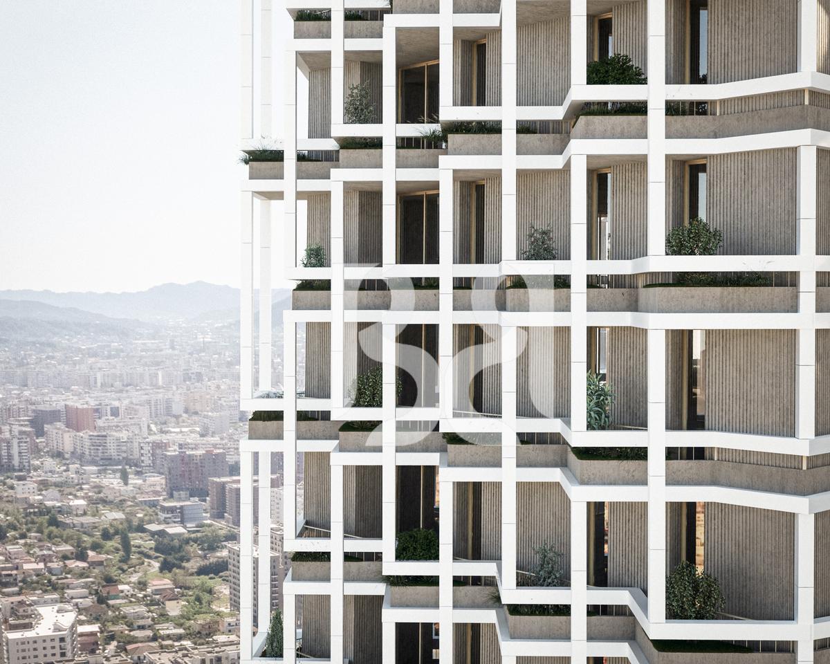 IN VENDITA APPARTAMENTO 2+1 AL BOND TOWER IN VIA DRITAN HOXHA, TIRANA