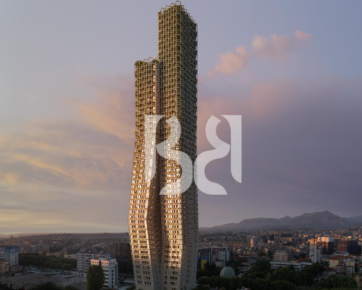 IN VENDITA APPARTAMENTO 2+1 AL BOND TOWER IN VIA DRITAN HOXHA, TIRANA