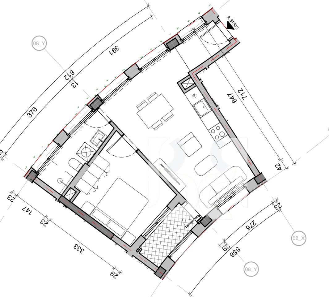FOR SALE WITH CREDIT UP TO 80% 2+1 APARTMENT IN BALLADA RESIDENCE FARKA LAKE