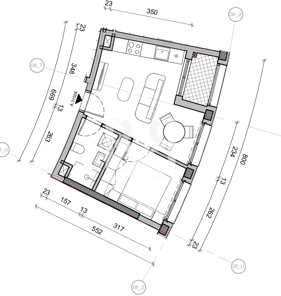 FOR SALE WITH CREDIT UP TO 80% 2+1 APARTMENT IN BALLADA RESIDENCE FARKA LAKE