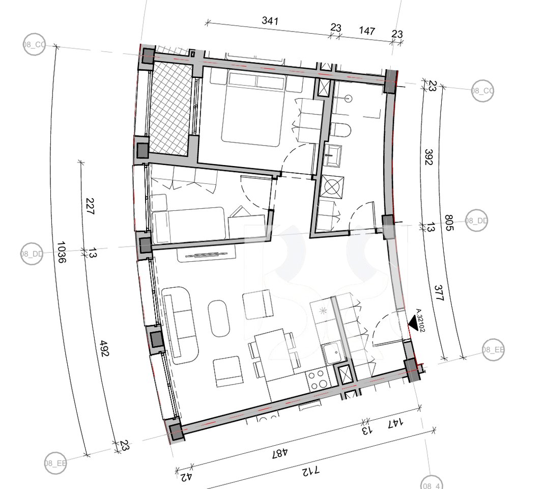 SHITET APARTAMENT 2+1 NE REZIDENCA BALLADA LIQENI I FARKES
