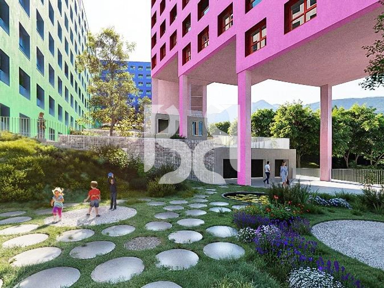 Appartamento 2+1 in vendita a Nokia Residence Nuova residenza di Kontakt Ali Demi Tirana