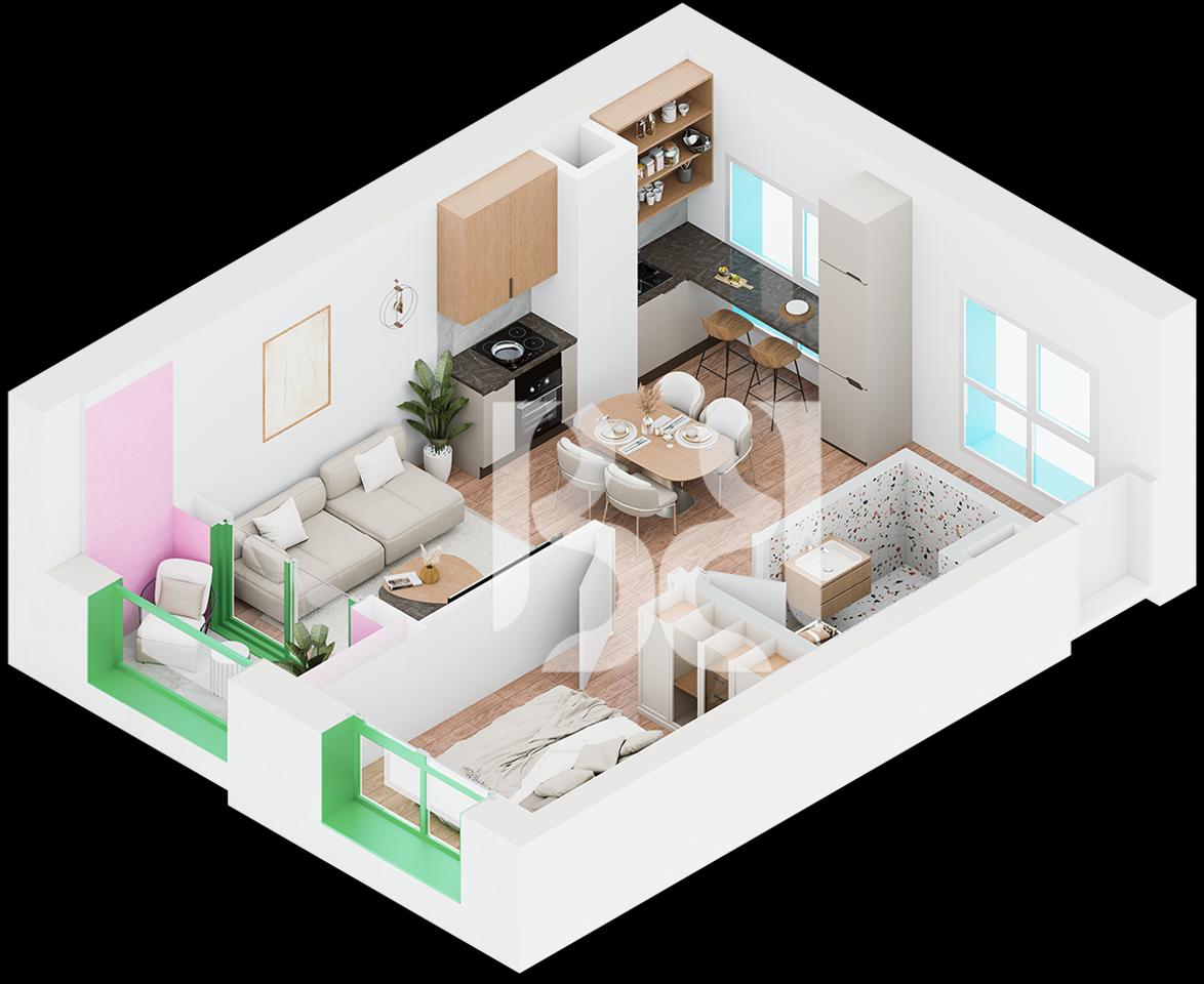 SHITET ME KREDI DERI NE 80% NJESI SHERBIMI NE REZIDENCA NOKIA 134.000€