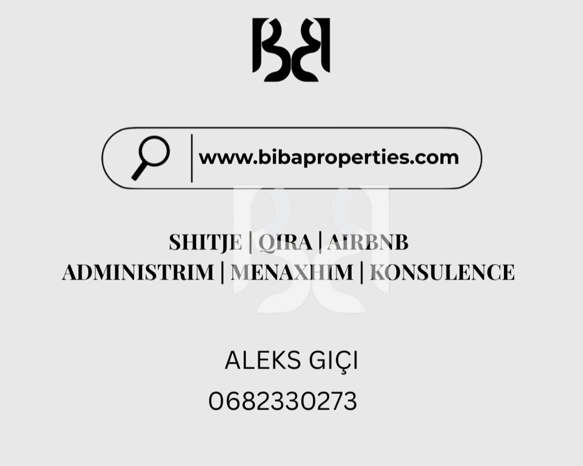 Apartament 1+1 në shitje në Nokia Residence Rezidencë e re nga Kontakt Ali Demi Tiranë