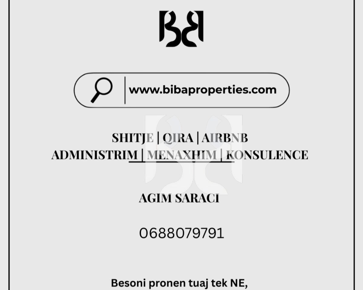 APARTAMENT 1+1 NË SHITJE – REZIDENCË MODERNE | MUNDËSI BLERJEJE ME KREDI DERI NE 80%.