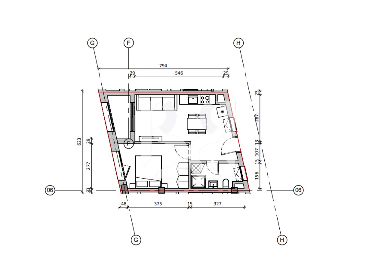 APARTAMENT 1+1 NË SHITJE – REZIDENCË MODERNE | MUNDËSI BLERJEJE ME KREDI DERI NE 80%.