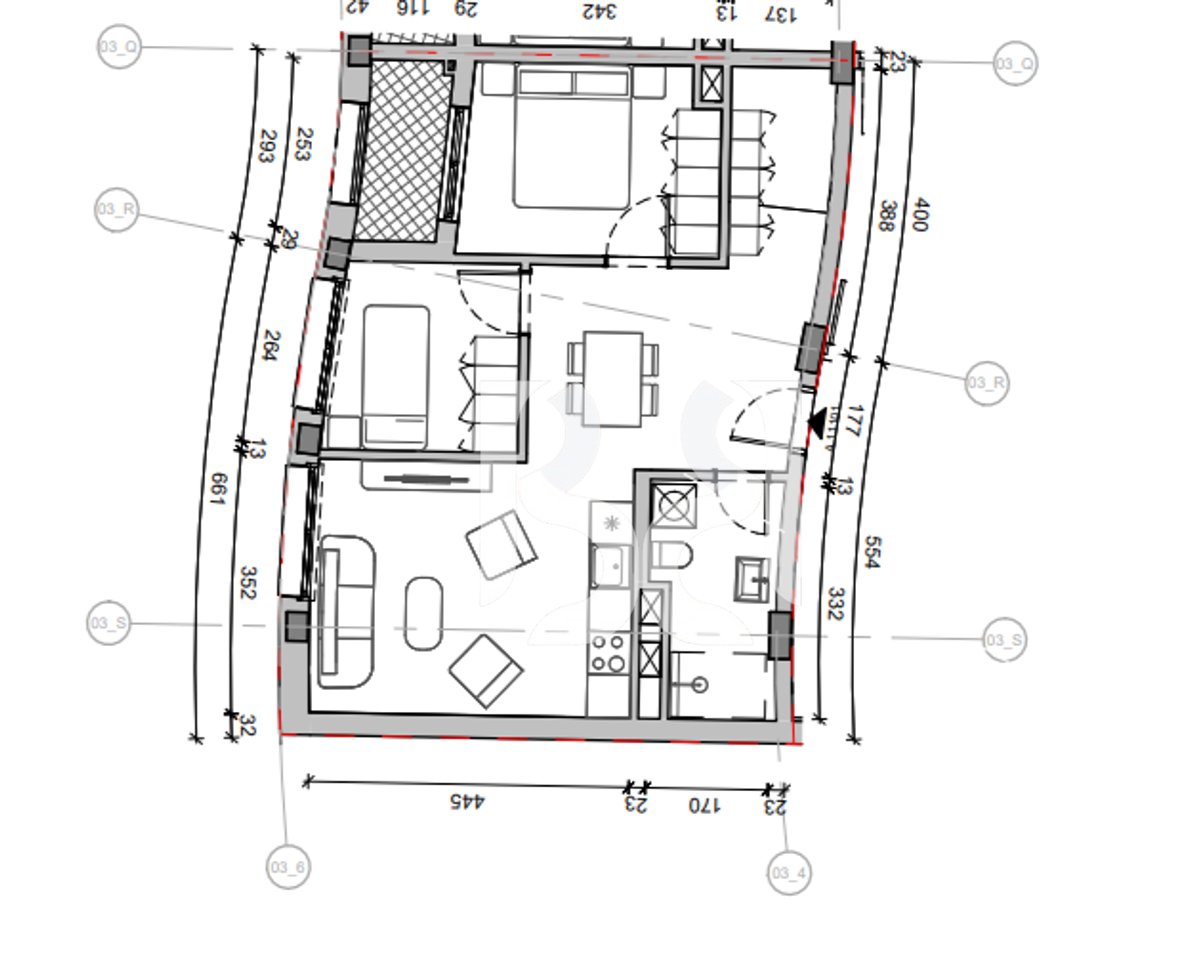 SHITET APARTAMENT 2+1 TE REZIDENCA BALLADA LIQENI I FARKES ME KREDI DERI NE 80%