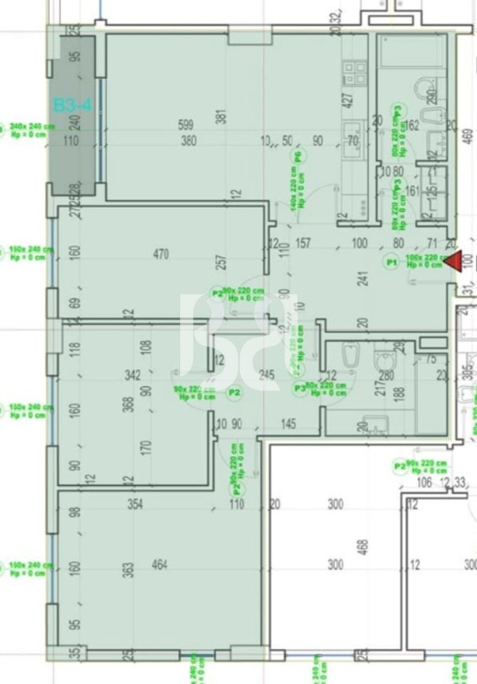 Appartamento 3+1+2 in vendita a Porcelan | Porcelani Residence 3 | 126,83 m² | 202.928 €