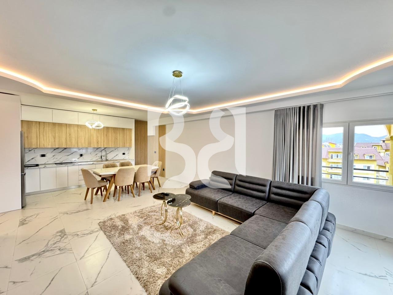 APARTAMENT  2+1+2 + PARKING ME QIRA PRANE LIQENIT TE FARKES REZIDENCA LAKELAND*