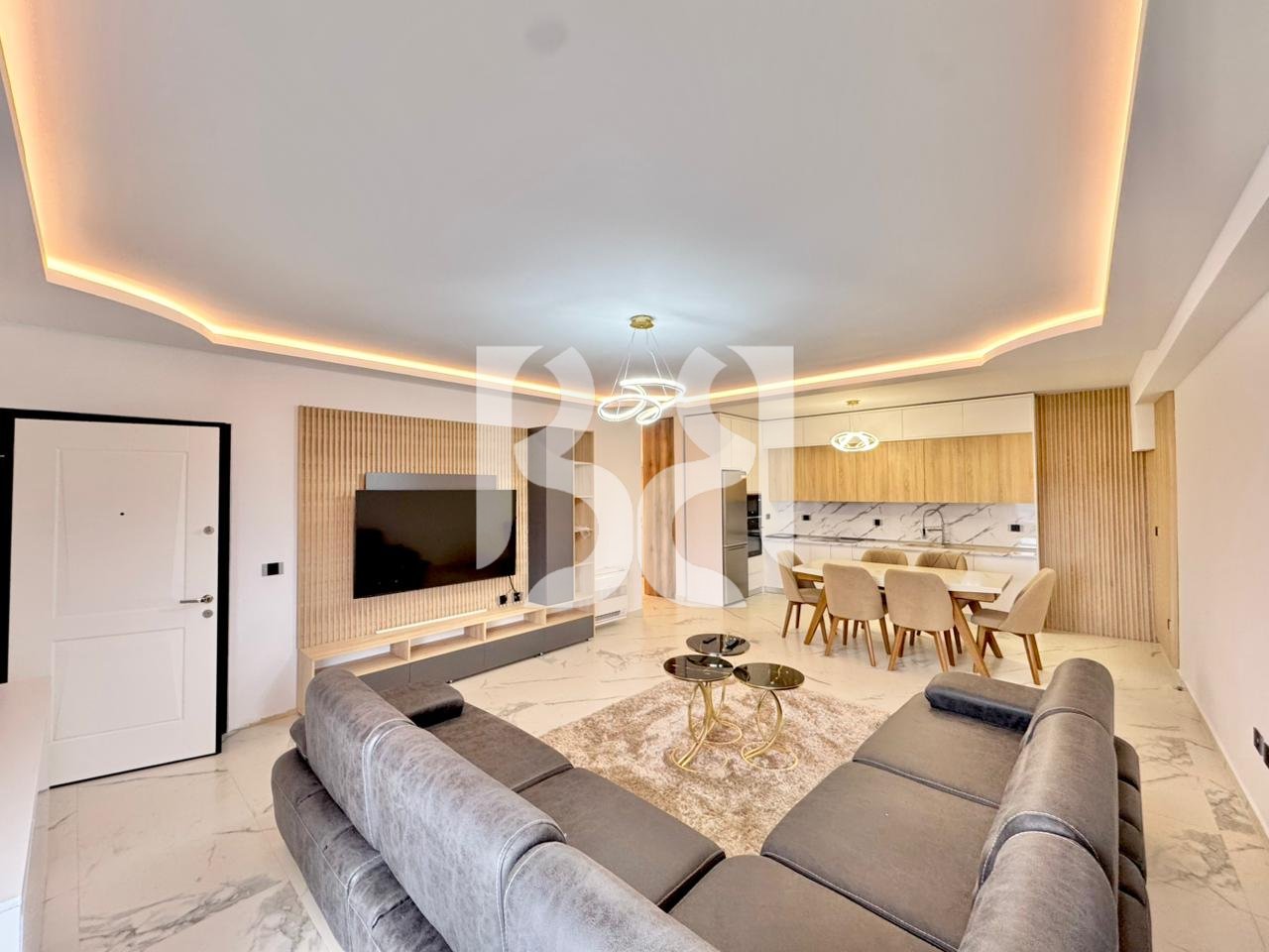 APARTAMENT  2+1+2 + PARKING ME QIRA PRANE LIQENIT TE FARKES REZIDENCA LAKELAND*