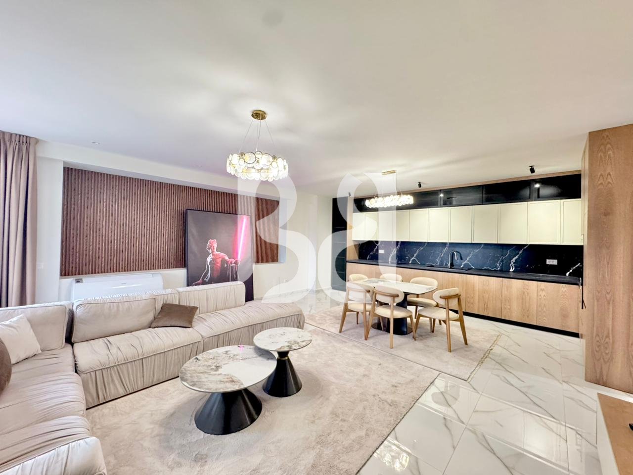 APARTAMENT  2+1+2 + PARKING ME QIRA PRANE LIQENIT TE FARKES REZIDENCA LAKELAND*