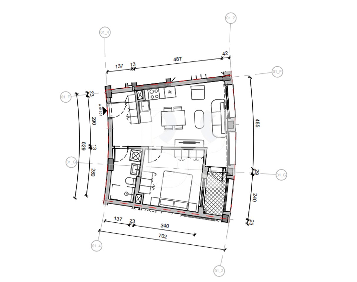 SHITET ME KREDI DERI NE 80% APARTAMENT 2+1 NE REZIDENCA BALLADA LIQENI I FARKES