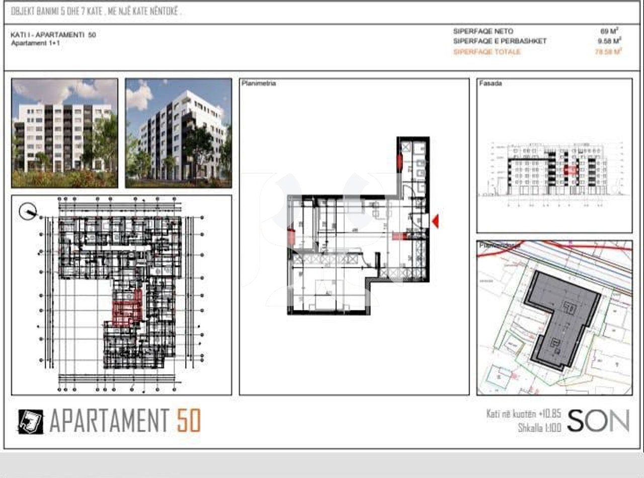 APARTMENT 1+1 FOR SALE IN PASKUQAN