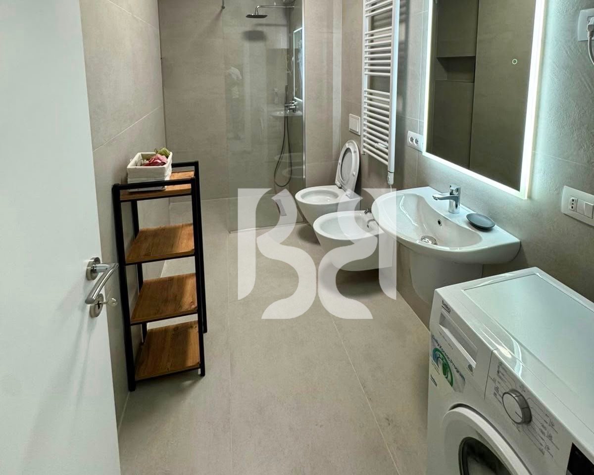 Apartament 1+1 me Qira te Kompleksi Akses Tirana | 70.5 m² | Pallat i Ri | Me Post Parkimi