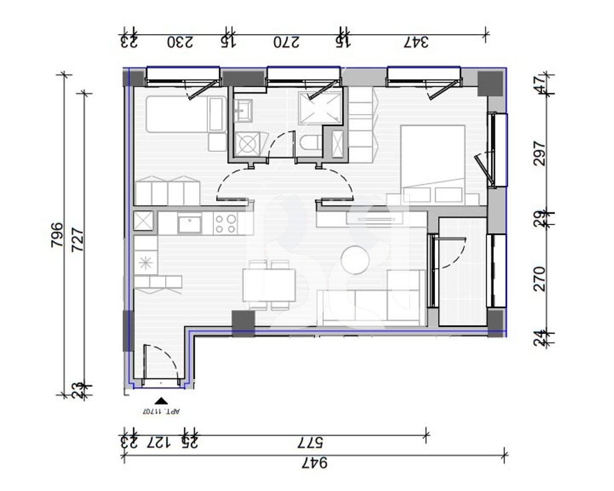 2+1 Apartment for Sale in Naya Residence, Shkozë | 74 m² | In Project