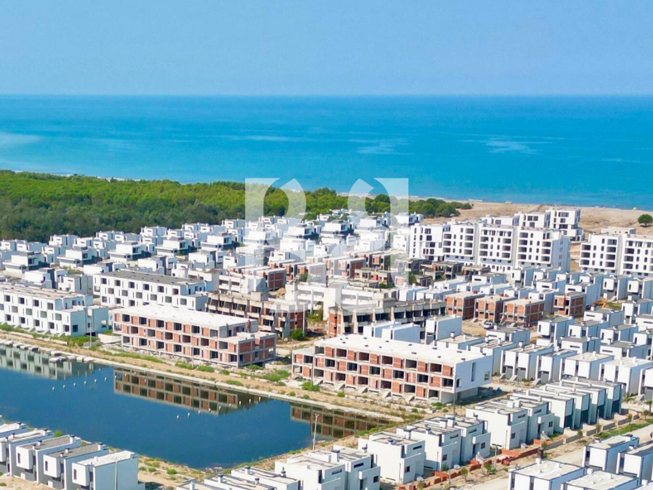 APARTAMENT EKSKLUZIVE 1+1+OBORR NE TURQUOISE MARINA, HAMALLAJ
