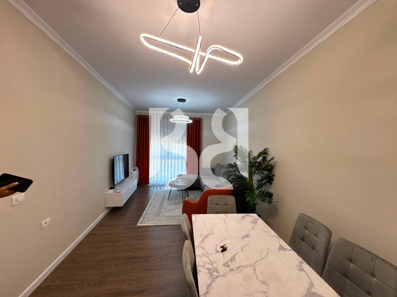 APARTMENT 2+1+2 FOR RENT AT ROSE GARDEN NEAR TEG, TIRANA