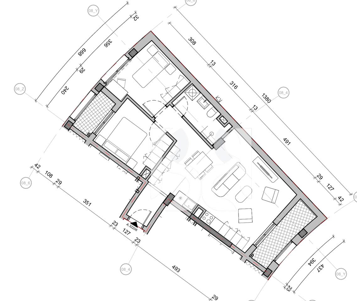 SHITET APARTAMENT 2+1 NE REZIDENCA BALLADA LIQENI I FARKES