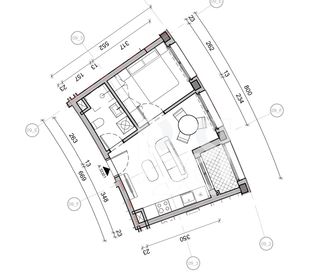 IN VENDITA CON CREDITO FINO ALL'80% APPARTAMENTO 2+1 IN BALLADA RESIDENCE FARKA LAKE