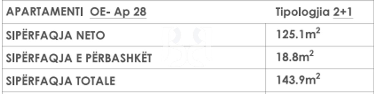 Appartamento 2+1+2 in vendita | Dry Lake, Tirana |