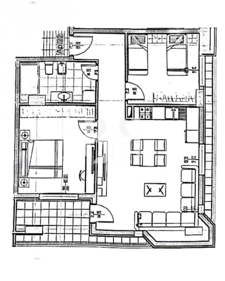 APPARTAMENTO 2+1 IN VENDITA IN RESIDENCE VICINO ALLA ROTONDA DI SHKOZA