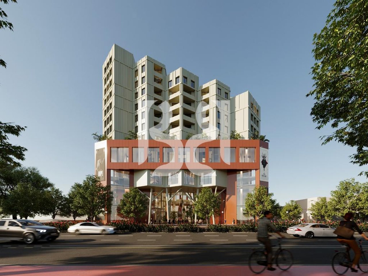 SHITET APARTAMENT 2+1 TEK COLONNADE RESIDENCE RRUGA DRITAN HOXHA TIRANE