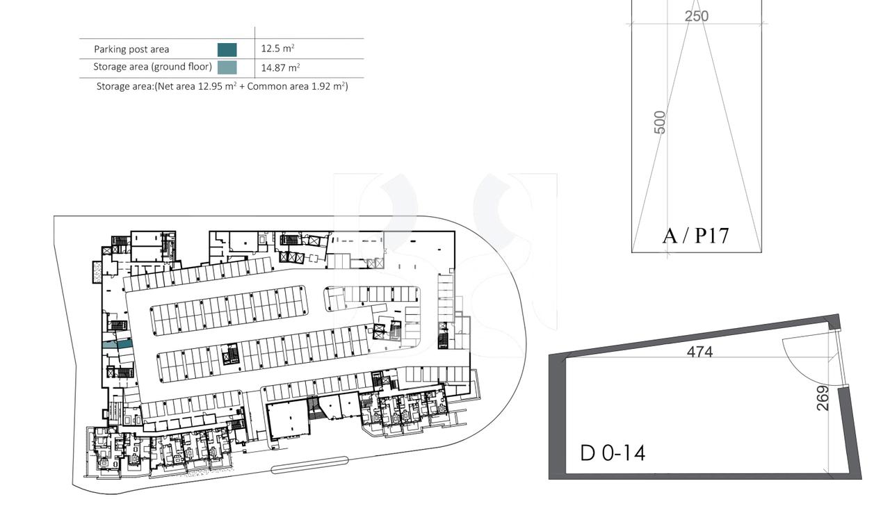 APARTAMENT EKSKLUZIV 1+1 ME DEPO, OBORR PRIVAT & POST PARKIMI NË GREEN COAST 2