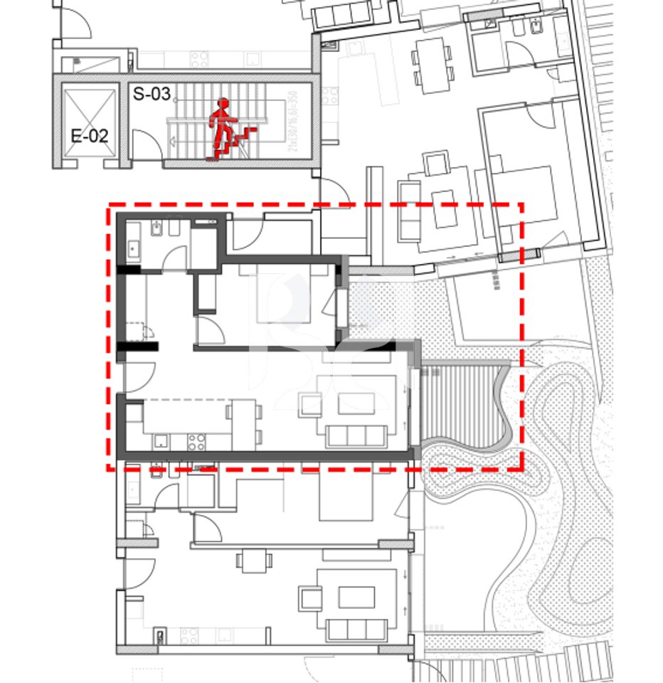 APARTAMENT EKSKLUZIV 1+1 ME DEPO, OBORR PRIVAT & POST PARKIMI NË GREEN COAST 2