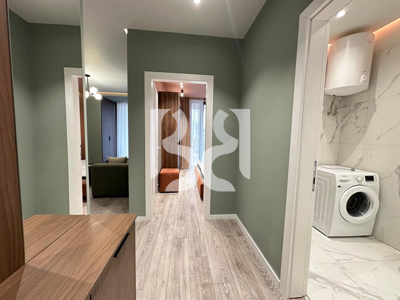 APARTAMENT  MODERN 1+1 ME QIRA MINE PEZA  REZIDENCA GOLDEN TOWER