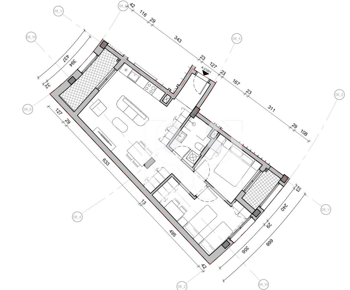 IN VENDITA APPARTAMENTO 2+1 IN BALLADA RESIDENCE FARKA LAKE