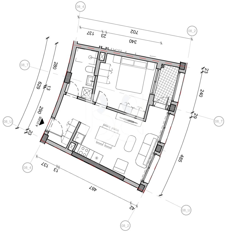 APPARTAMENTO 1+1 IN VENDITA A BALLADA RESIDENCE, LAGO FARKA