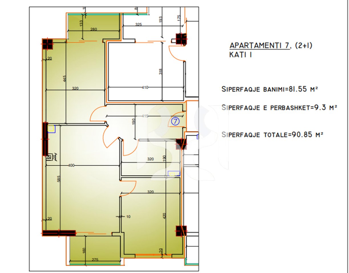 2+1 Apartment for Sale on Credit in Pogradec*