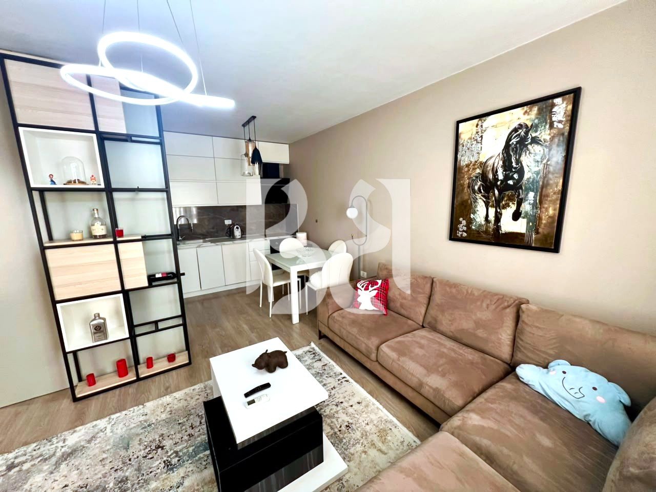 Appartamento 1+1 in Affitto a Siri Kodra | 65 m² | Piano 2 | 55.000 Lek/Mese