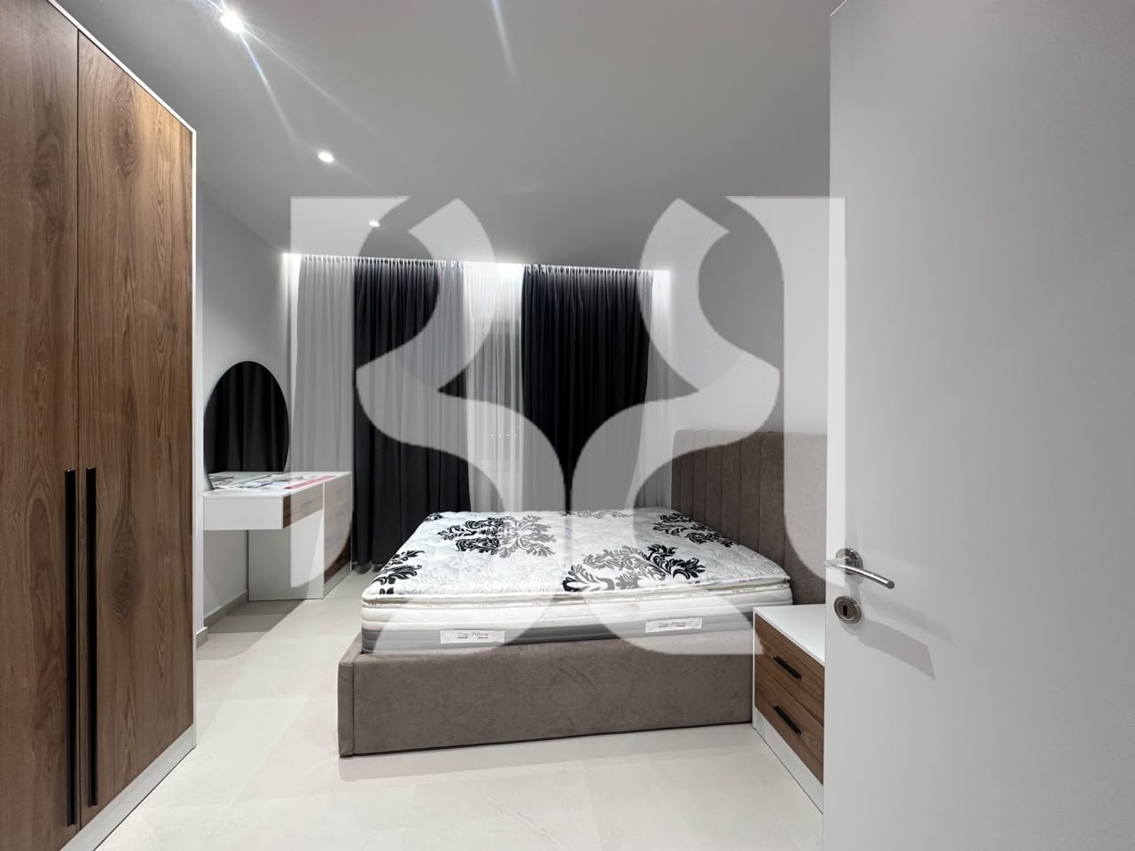 Apartament 1+1 me Qira ne Univers City | Kati 6 | Me Post Parkimi | 50,000 Leke/Muaj