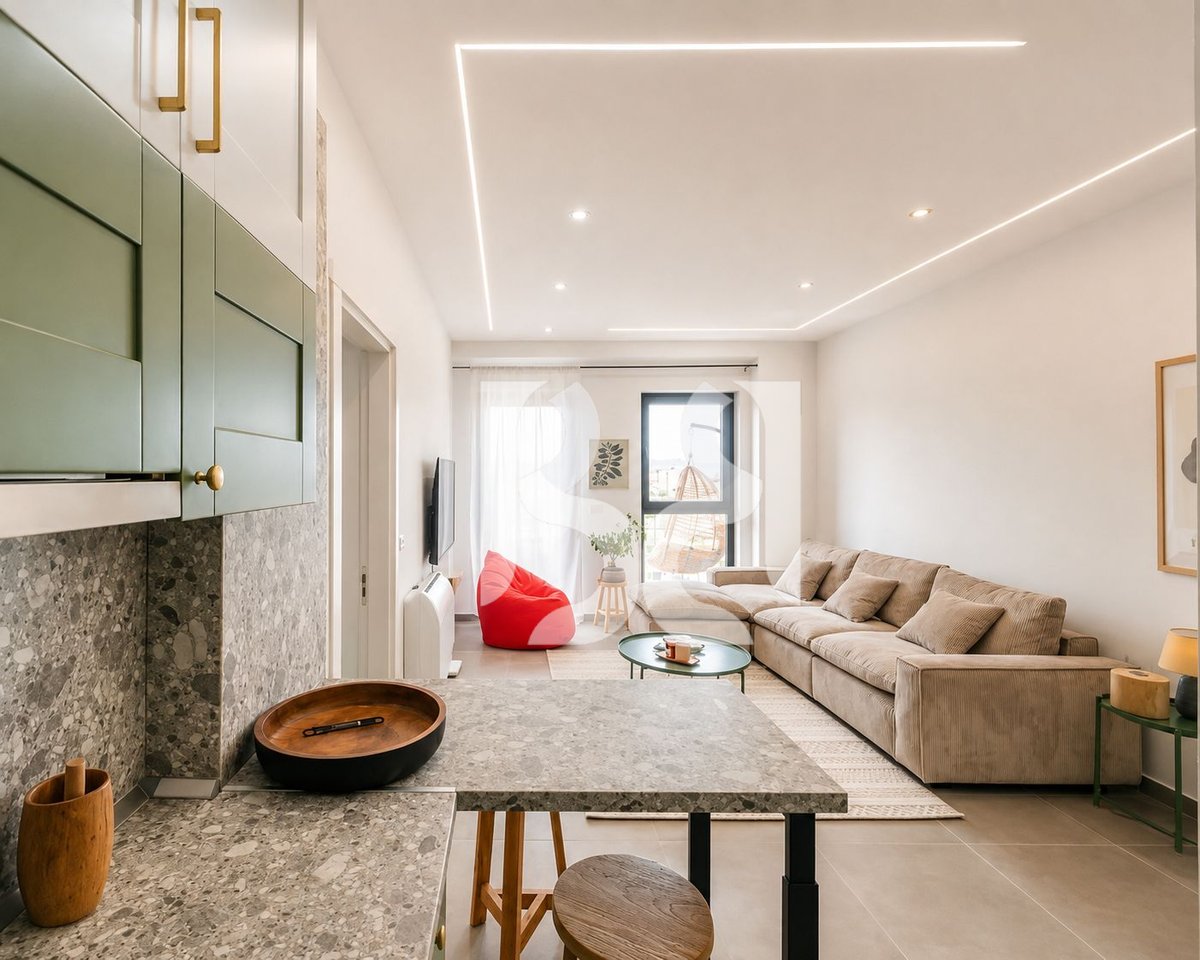 Appartamento 1+1 in Affitto nel Garden Building – Via Kavajës | 80 m² | 7° Piano | 85.000 Lek *