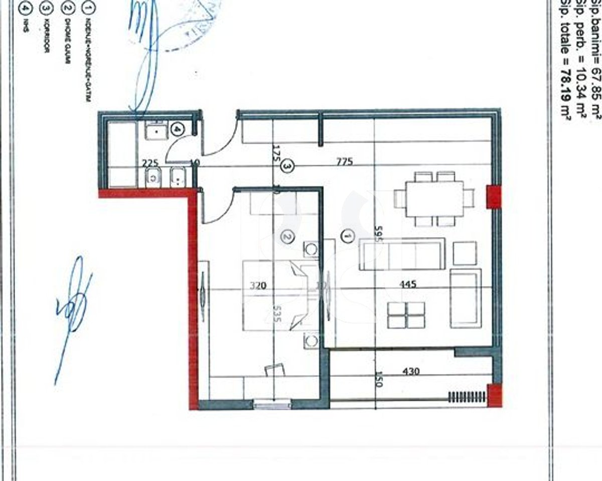 Apartment 1+1 for Sale in Evergreen Residence – Ali Dem | Zhegu Street | 2nd Floor | 125,000 € *