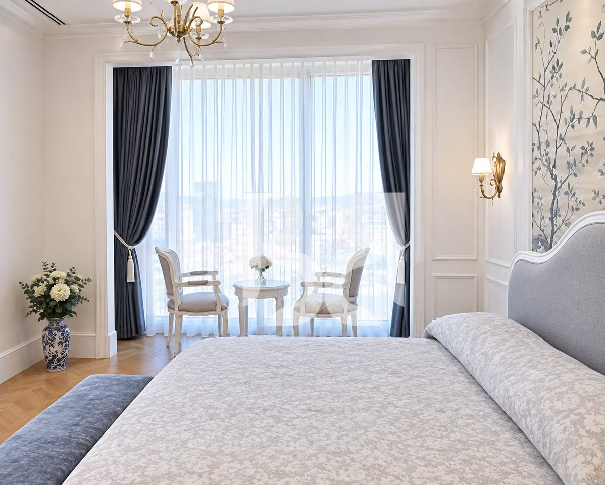 Apartament Luksoz me Qira në Downtown Tirana – Kati 24 | 3,500€