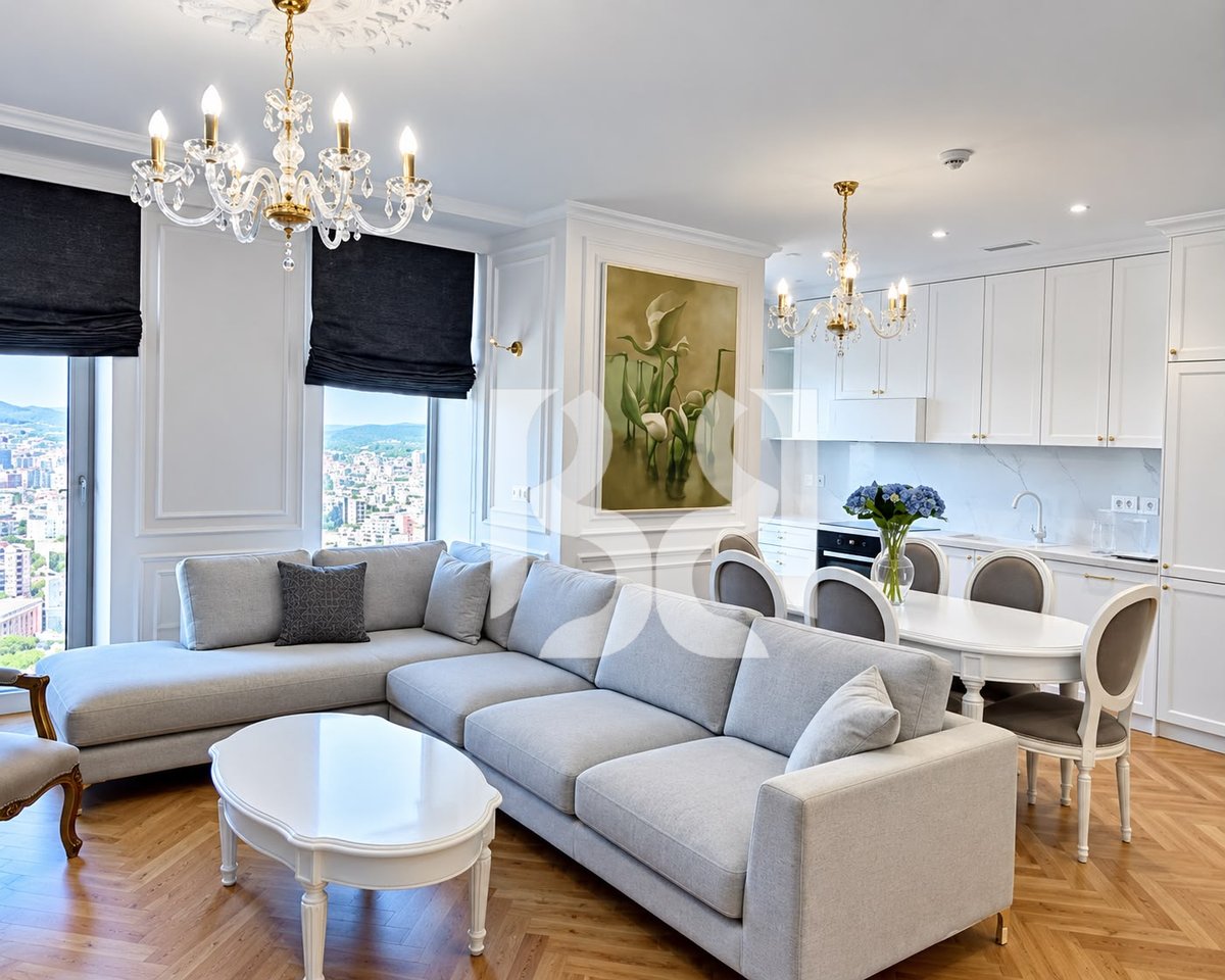 Apartament Luksoz me Qira në Downtown Tirana – Kati 24 | 3,500€