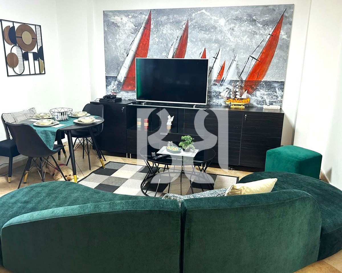 Apartament 2+1 me Qira në Qendër, te 9-Katëshet – 75 m² | Kati 4 | 80,000 Lekë/Muaj